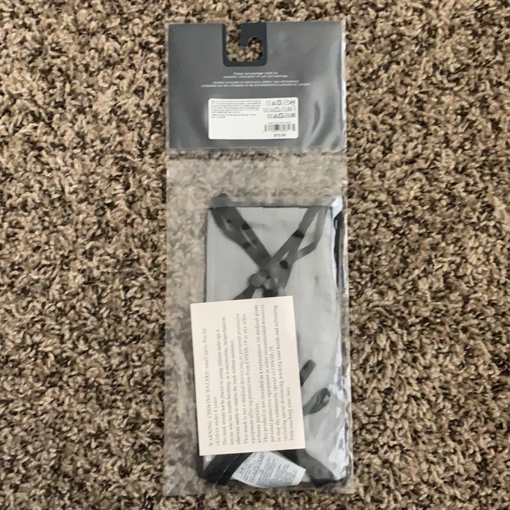 Gap Factory 3-Pack Adult Cloth Face Mask * Navy Blue, Military Green, & Black - Picture 2 of 7